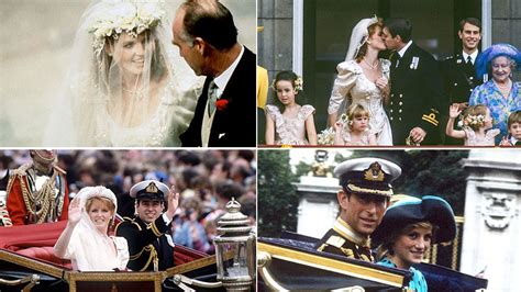 Sarah Ferguson and Prince Andrew royal wedding photos: A look back at ...