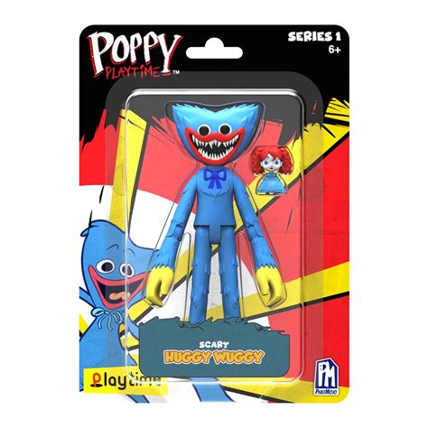 Buy POPPY PLAYTIME - Scary Huggy Wuggy Action Figure (5" Posable Figure ...