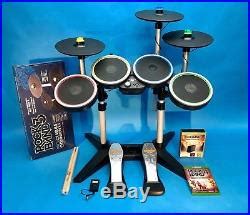 Xbox One Rock Band 4 PRO Drums Cymbals RARE Double Kick Pedal Xbox 360 | Double Pedal Drums