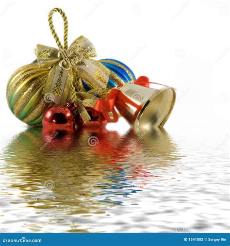 Christmas spheres stock image. Image of copyspace, ornaments - 1541883