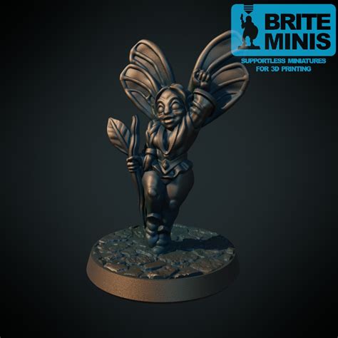 Brite Minis - Fairy - miniatures for DnD, Warhammer, Frostgrave etc.