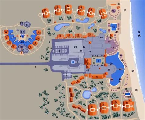 Paradisus Palma Real resort map - Guide To DR