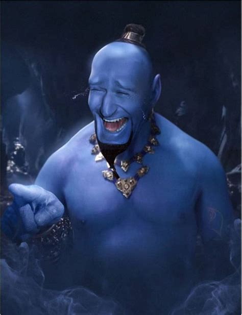 Live Action Robin Williams as the Genie | Robin williams, Genies, Funny ...