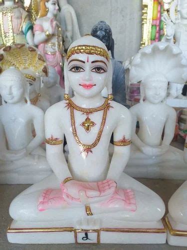 Mahaveer Swami Statue in vietnam white marbe, Temple at Rs 150000 in Jaipur