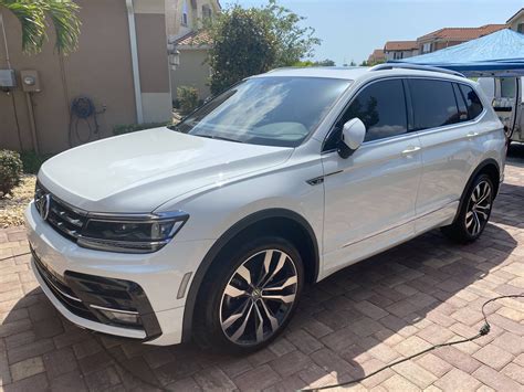 2020 Tiguan SEL R-Line tinted and ready for FL summer : r/Tiguan