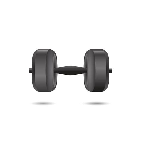 Dumbbell, Dumbbell icon vector, Dumbbell vector design illustration ...