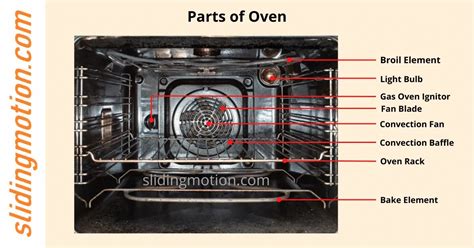 Complete Guide for Parts of a Oven: Names, Functions & Diagram