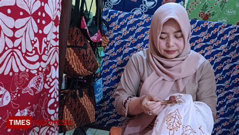 Motif Pohon Sukun di Batik Sukun Kota Malang Terselip Doa dan Makna Filosofis - TIMES Indonesia