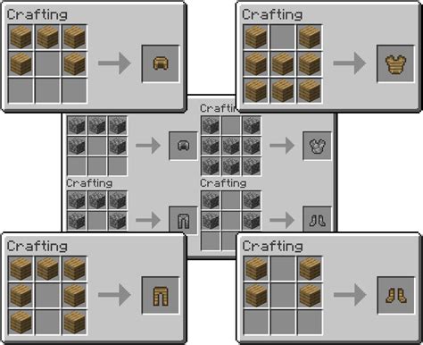 Minecraft Crafting Ideas Armor