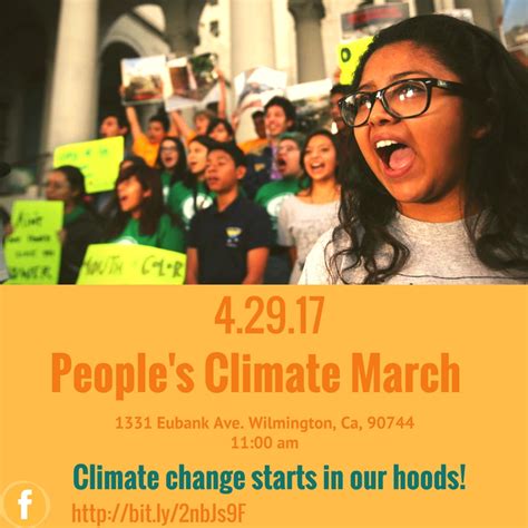 April 29 – People’s Climate Movement 2017 – Los Angeles