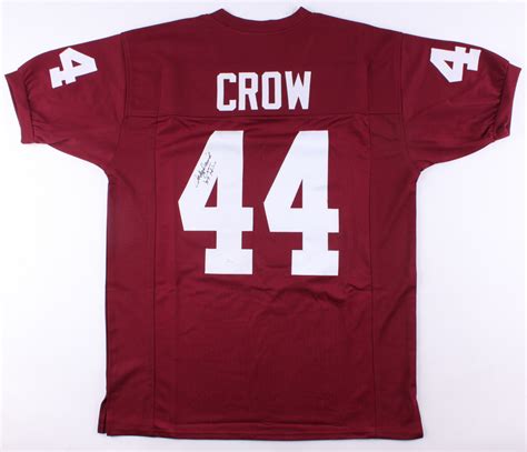 John David Crow Signed Jersey Inscribed "'57 Heisman" (JSA COA ...