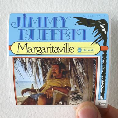 Jimmy Buffett Margaritaville Album Cover Sticker