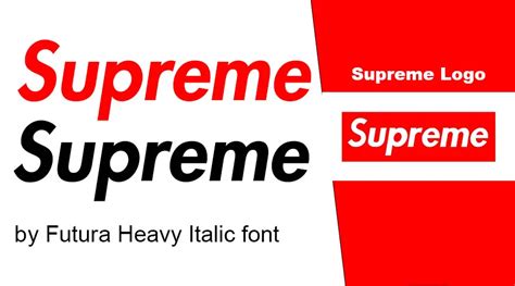 Supreme Font | Free Fonts Vault