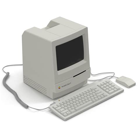 apple macintosh classic ii 3d max