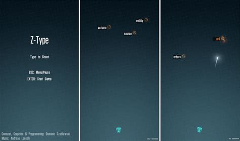 Z-Type - Mobile HTML Games