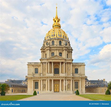 Les Invalides, Paris, France. Napoleon Tomb. Stock Image - Image: 24194261