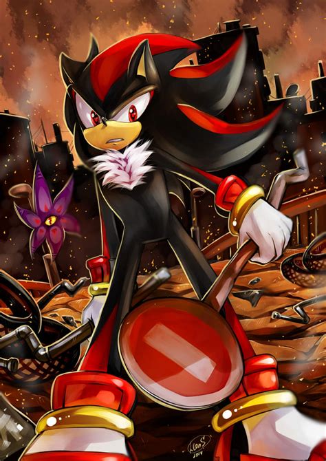 Shadow the hedgehog by LeonS-7 on DeviantArt