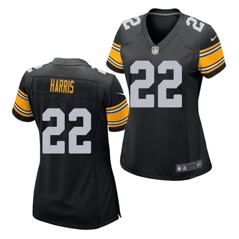 Women's Pittsburgh Steelers #22 Najee Harris Nike Black Limited Jersey