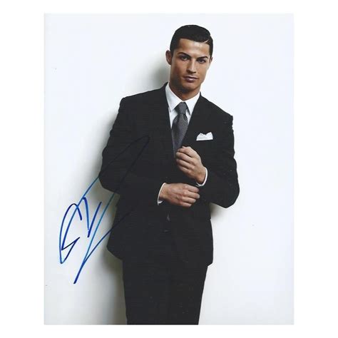 Cristiano RONALDO Autograph