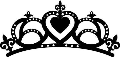 queen crown, royal free svg file - SVG Heart