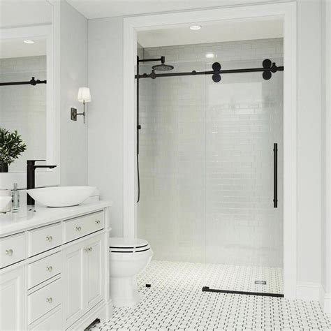 Why don't you consider this method for a fantastic idea! Bathroom Decor Diy | Frameless sliding ...