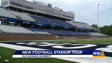 New S.B. Ballard Stadium at Old Dominion University almost ready to open