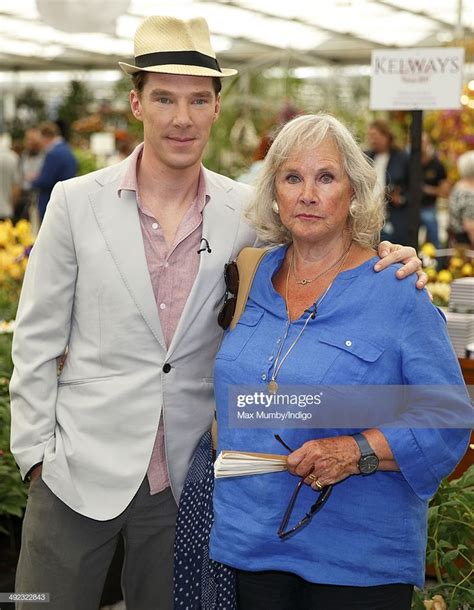 Benedict Cumberbatch and his mother Wanda Ventham attend the VIP ...