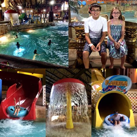 Evan and Lauren's Cool Blog: 8/4/16: Kahuna Laguna Indoor Water Park Fun