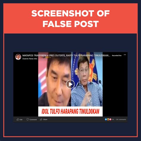 FALSE: Raffy Tulfo's license revoked