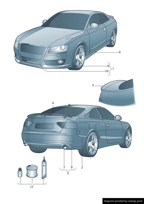 Audi Primed 8T00716129AX - LLLParts