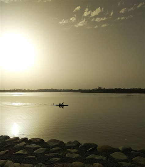 Sunsets are the proof that endings can be beautiful too... Sukhna Lake, Chandigarh #sunset ...