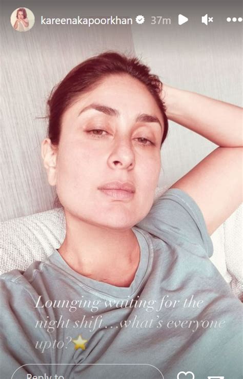 Kareena Kapoor Treats Fans With 'No-Makeup' Selfies, Gears Up For Night ...