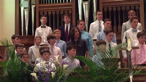 Youth Choir FUMC Pensacola Easter 2017 - YouTube