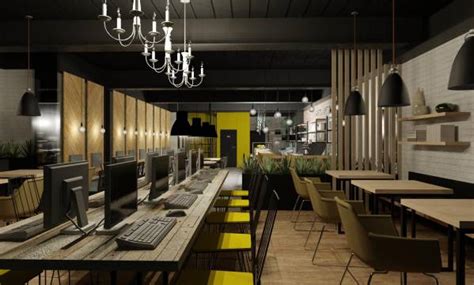 Design 25 of Cyber Cafe Interior Design Pictures | heyherolove