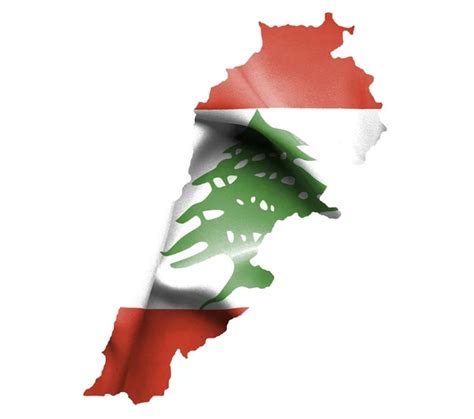 Flag and map of Lebanon — Stock Photo © sav_up #5246048