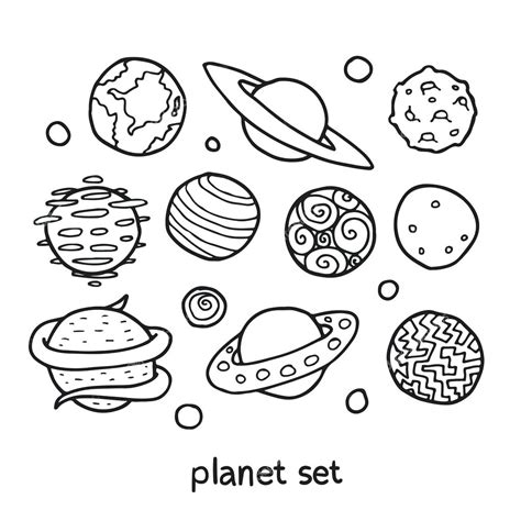 Solar System Planets Drawing at GetDrawings | Free download