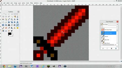 8 bit pixel art Gimp | Dessin Facile, Modèle Difficile, High-Tech