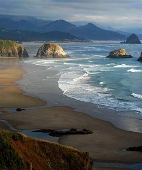 Lovely Beach of Ecola State Park - Oregon | Full Dose | Ecola state park, Places to go ...