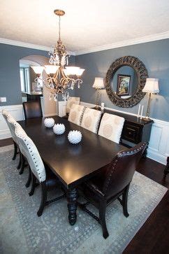 BLUE GREY PAINT Design Ideas, Pictures, Remodel and Decor | Dining room remodel, Beautiful ...