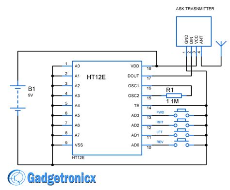 Toy Car Remote Control Circuit | Bruin Blog