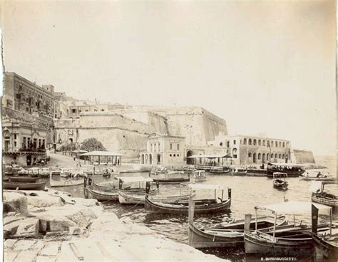 Marsamscetto Valletta Malta circa 1890s | Malta, Valletta, Malta history