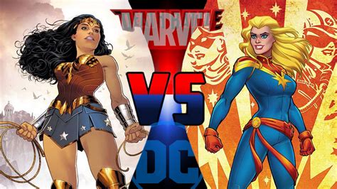 Wonder Woman vs. Captain Marvel by Drawbot908 on DeviantArt