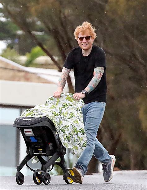 Ed Sheeran and Cherry Seaborn take baby Lyra for relaxed stroll in Australia | Metro News