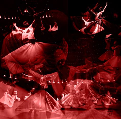 Digital art for sufi whirling dance on Behance