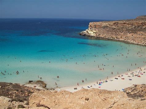 The Stunning Rabbit Beach In Sicily