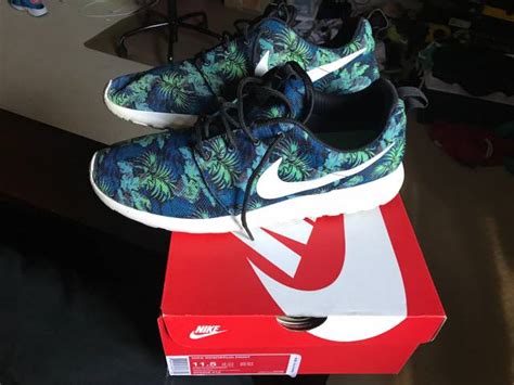 Nike Roshe Run Print Blue Floral | Kixify Marketplace