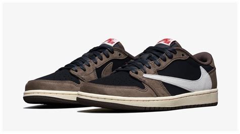 Official Image For the Travis Scott x Air Jordan 1 Low “Cactus Jack” - WearTesters