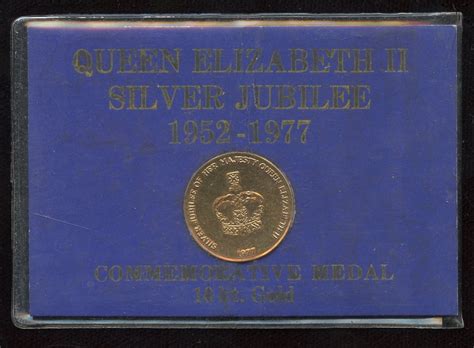 1977 Queen Elizabeth II Silver Jubilee Gold Medal