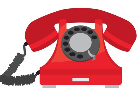 Red Phone Icon Clip Art At Clker Com Vector Clip Art - vrogue.co