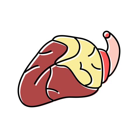 heart chicken color icon vector illustration 19523981 Vector Art at ...